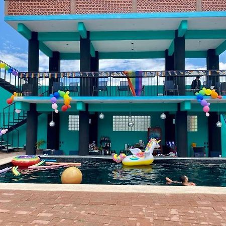 Hierve El Agua Eco Hostel - Confetti Pool Club ซาน พาโบล วิลลา เดอะ มิทลา ภายนอก รูปภาพ